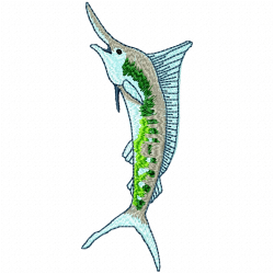 Fishes Embroidery Design 4 Fishes Embroidery Design 4